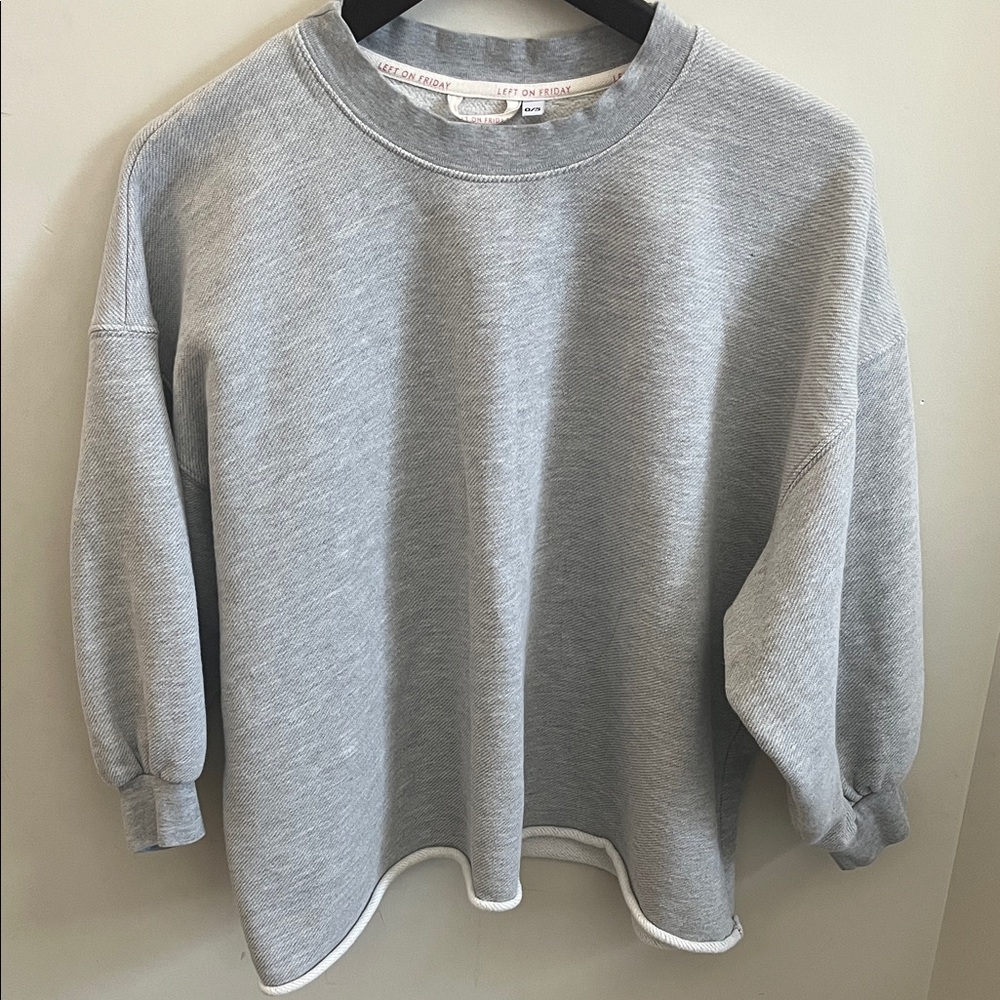 Left On Friday//Crewneck Sweater